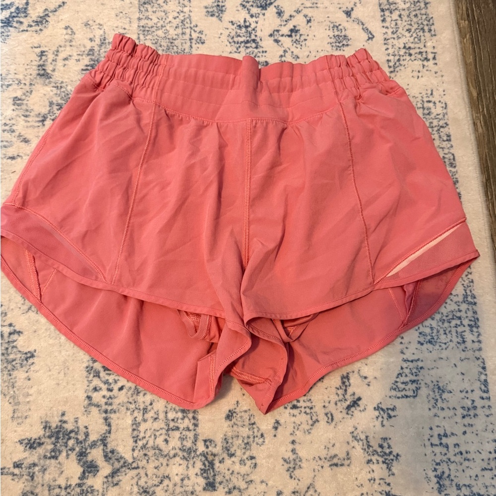 Women's Pink Lululemon Shorts